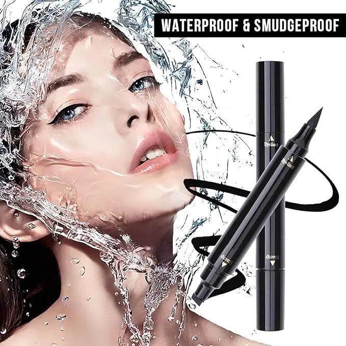 AYA Clamy Dual-End Liquid Eyeliner with Wing Stamp 4jt0ug-wz