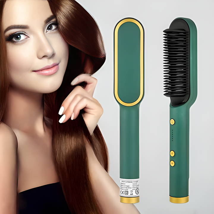 Professional Electric Hair Straightener Comb Brush 4jt0ug-wz